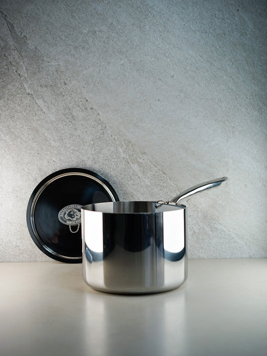 Saucepan with lid