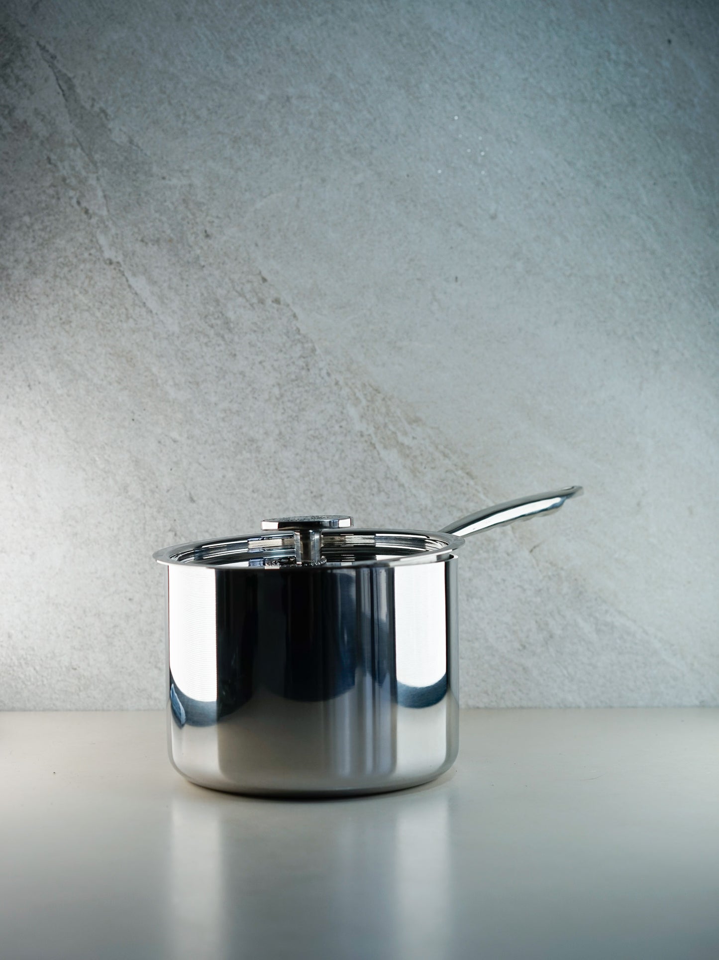 Saucepan with lid