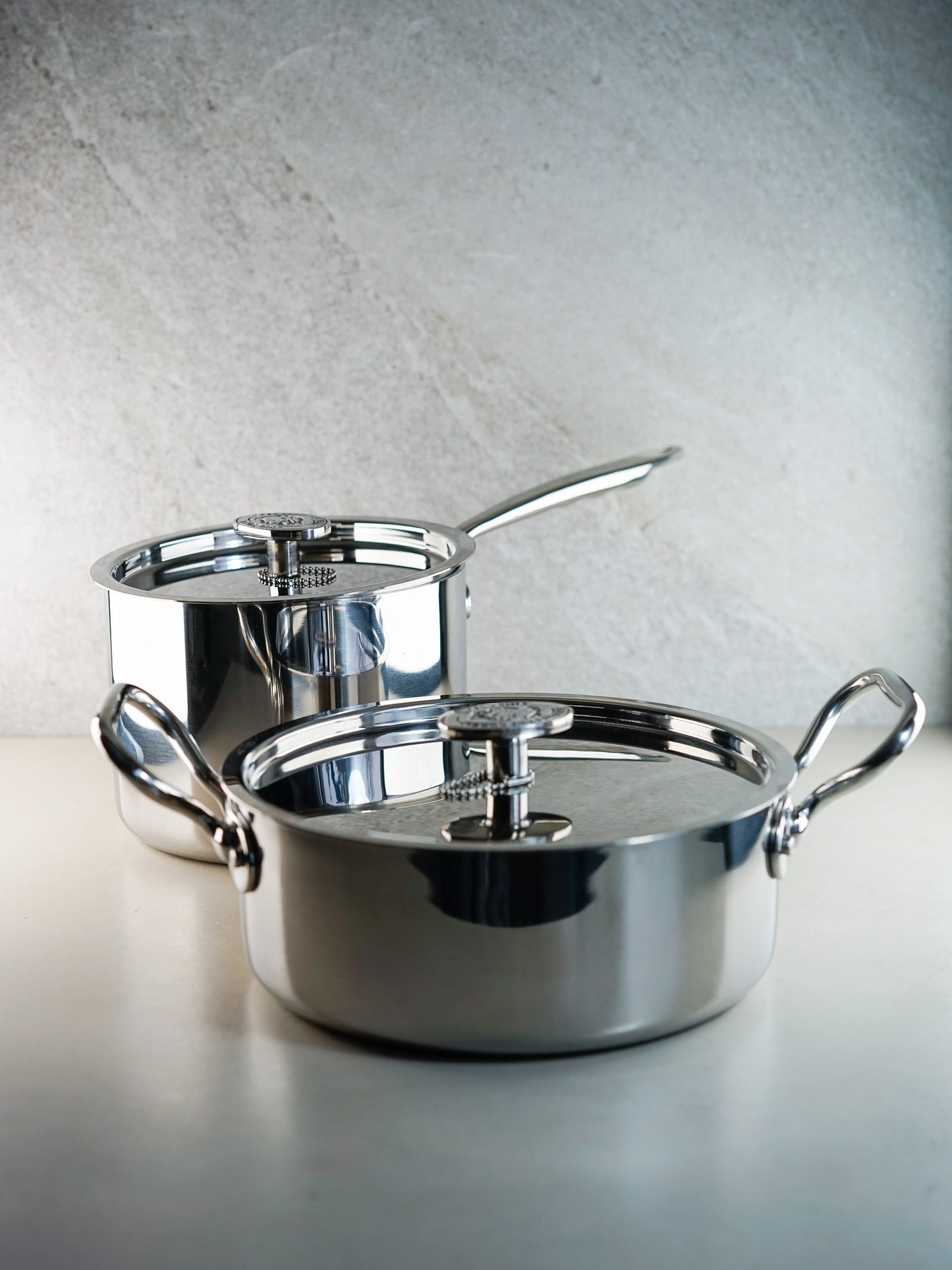 Saucepan with lid