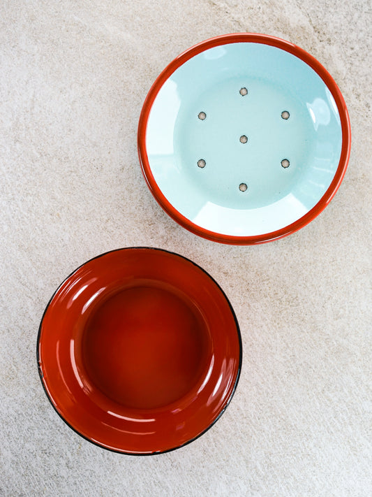 Soap dish enamel